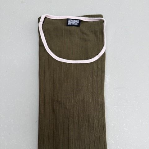 NØRGAARD PAA STRØGET 101 REGULAR KONTRAST OLIVE/ROSE